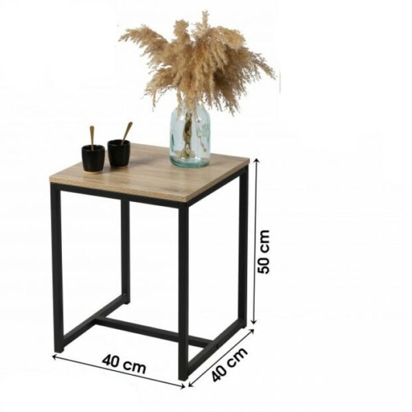 Table D’appoint Loft Style industriel meuble entrée chevet salon hapygood à petit prix