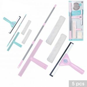 Lave Vitre 5 Pièces Mouilleur Professionnel 5 Pièces Avec Manche Extensible