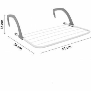 Etendoir à Linge Balcon Séchoir à Linge Radiateur 3 Mètres D'étendage commerce en ligne hapygood