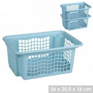 Panier Empilable 10 Litres Corbeille Multi-rangement ( Lot de 3 ) Caisse Plastique Solide Bac Couleur VERT TURQUOISE commerce à petit prix achat vente hapygood