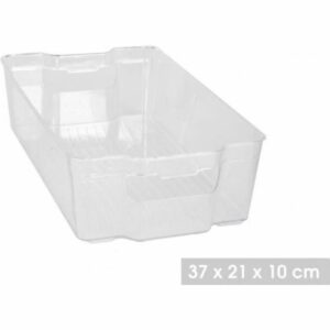 2 Paniers de Rangement Empilable Frigo ,Bac Pour Réfrigérateur en Plastique Transparent Casier Alimentaire hapygood pas cher achat vente