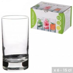 Verre Verrine Set Apéritif Transparent (lot de 6) Mise en Bouche Gobelet Apéro hapygood achat vente en ligne