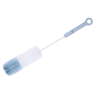 Goupillon Bouteille Brosse de Nettoyage Neptune 35 cm à Poils Dure avec Poignée en Polypropylène Rigide