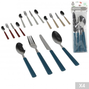 Set Ménagère SONOMA 4 Pièces Couverts Couteau Fourchette Cuillères