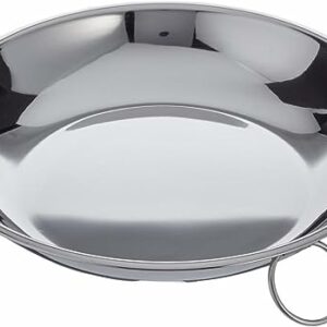 Assiette Inox avec Anneau Camping Randonnée IBILI 714522