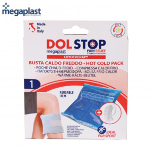 MEGAPLAST “DOLSTOP” POCHE CHAUD FROID AVEC HOUSSE EN TISSU 1 PCS