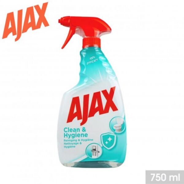 Spray Nettoyant Ajax Désinfectant Déodorisant 750 ml