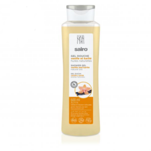 GEL DOUCHE VANILLE ET KARITE 600ML AUX HUILES NATURELLES